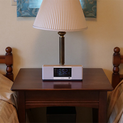 Sufficient space between the beds